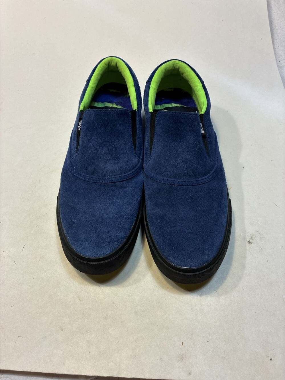 Nike SB Zoom Verona Slip Leo Baker Blue Void Black Electric Green